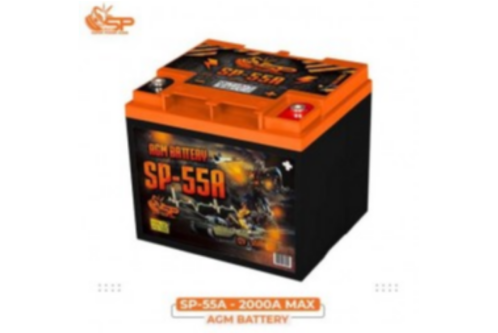 SPAudio SP-55A AGM (12v, 55 Ah, 3500A cc)