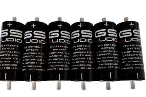 6 CELLULE LTO GS AUDIO - 2.3V / 40Ah