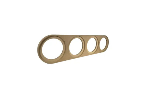 DBVox Paire D'entretoise en MDF pour montage de 4 haut-parleurs 6.5" (16.5 cm)