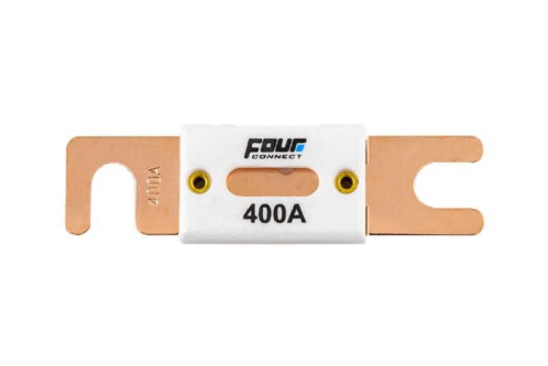 4 Connect Fusible ANL 400A cuivre, céramique 1pc