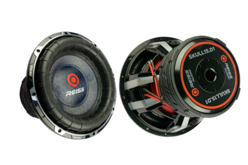 Reiss RS-SKULL15 D2 38 cm, 3000 RMS, Double bobine 1.6Ohm