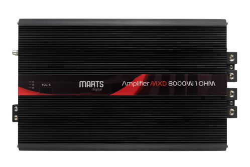 Marts Digital Amplifier Monoblock Full Range Class D 8000 W 2 ohm MXD-8000W-2