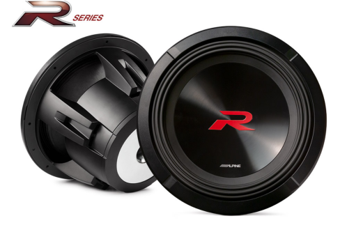 R2-W12D2 Subwoofer R-Series nouvelle génération de 30 cm (12 pouces) avec double bobine acoustique de 2 ohms.
