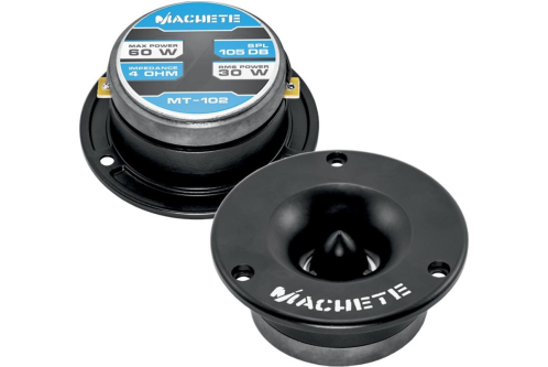 Deaf Bonce Machete MT-102 Paire de Tweeters, 30 WRMS, 4Ohm