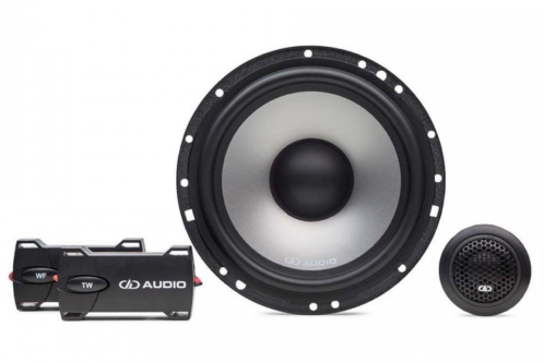 DD Audio DC6.5a Paire de 16.5 cm, 150 RMS, 2 Voies, 4Ohm