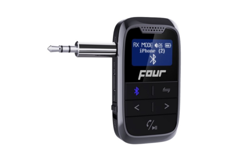 Four Adaptateur audio sans fil émetteur et récepteur Bluetooth 2-EN-1
