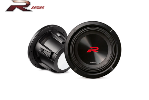 R2-W8D4 Subwoofer R-Series nouvelle génération de 20 cm (8 pouces) avec double bobine acoustique de 4 ohms.