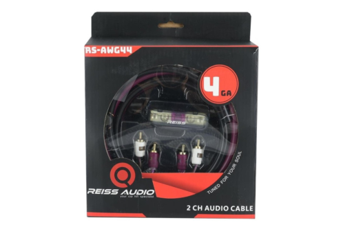 Reiss RS-AWG44 Kit 20 Mm² 100% Cuivre 1000 WRMS, Max 2000 WRMS