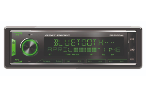 Deaf Bonce DB-530DSP 4x25 WRMS, 8 RCA 4,5v, DSP, 1 Din