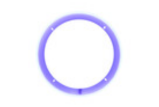 DD Audio LED RGB Light Ring 8″ paire pour 20 cm