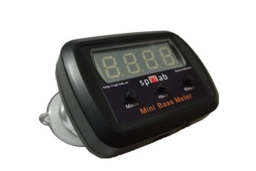 SPL LAB MINI BASS METER V2 SE-G (120 à 165db, affichage Vert)