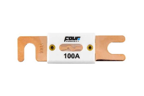 4 Connect Fusible ANL 100A cuivre, céramique 1pc