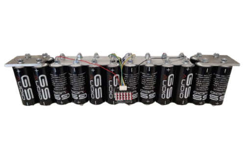 PACK PILES GS AUDIO 14X84cm - 24 CELLULES LTO - 160A 14V + BMS ET BARRES