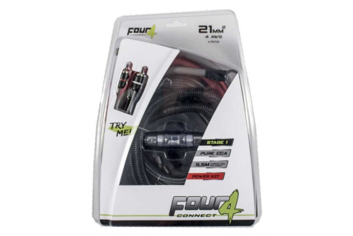 FOUR Connect Kit 20 mm² ultra flexible Stage 1  800 RMS, Max 1000 RMS