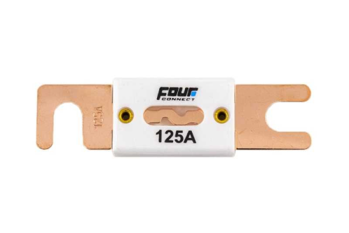 4 Connect Fusible ANL 125A cuivre, céramique 1pc