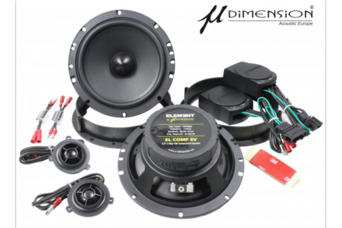EL Comp 6V - 16,5 cm DIN 2 composants Système VW