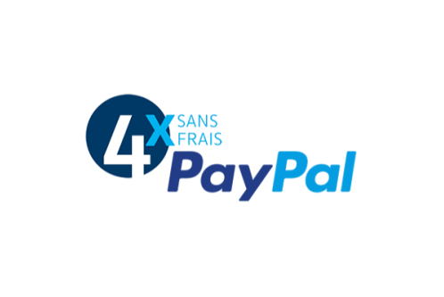 Paiement 4x sans frais via PayPal