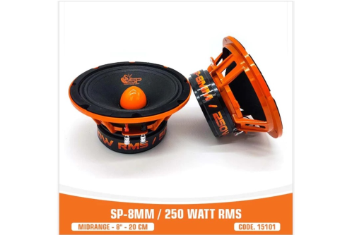 SPAudio SP-8MM Paire de 20 cm, 250 RMS, 4Ohm