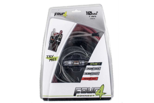 FOUR Connect Kit 10 mm² ultra flexible Stage 1 400 RMS, Max 600 RMS