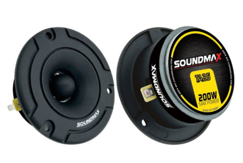 Soundmax SX-TA25 Paire de Tweeters, 100 RMS, 3.2Ohm