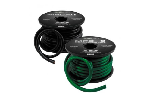 Deaf Bonce Machete 53.5 mm² OFC Noir Premium 99.99% cuivre, 6100 RMS