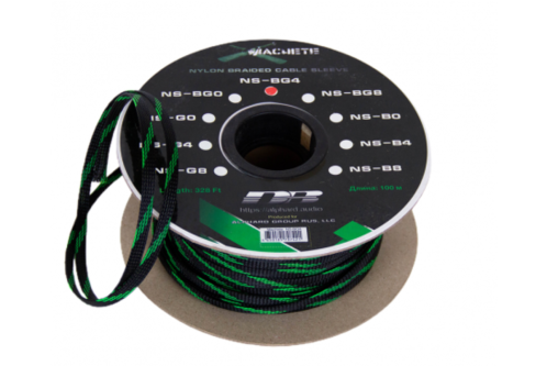 Deaf Bonce Machete NS-BG4 Noir/Vert Gaine extensible 21.2 mm²