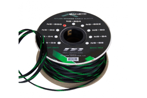 Deaf Bonce Machete NS-BG0 Noir/Vert Gaine extensible 53.5 mm²