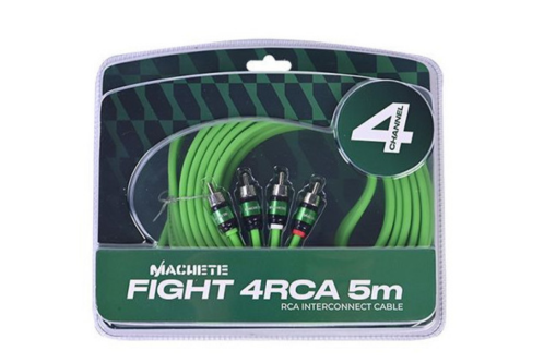 Deaf Bonce Machete Fight 4RCA 5M 4 RCA 5m, cuivre