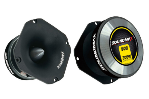 Soundmax SX-TA30 Paire de Tweeters, 100 RMS, 6 Ohm