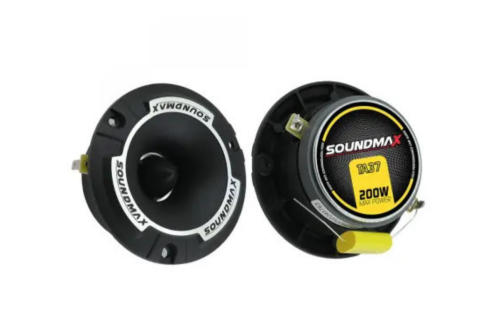 Soundmax SX-TA37 Paire de Tweeters, 100 RMS, 6Ohm