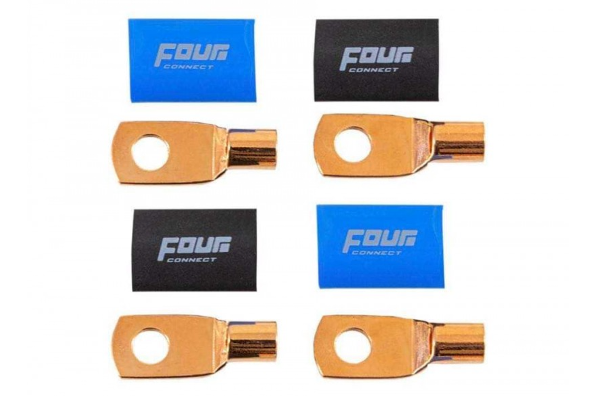 4 Connect 4 cosses 20 mm²/ M8 cuivre STAGE 3 (en sachet)