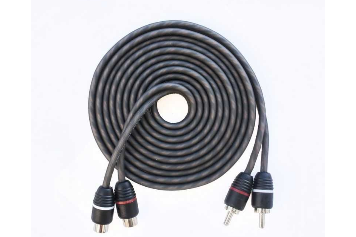 4 Connect Rallonge RCA 2 mètre DNR Stage 1 (Double Blindage)