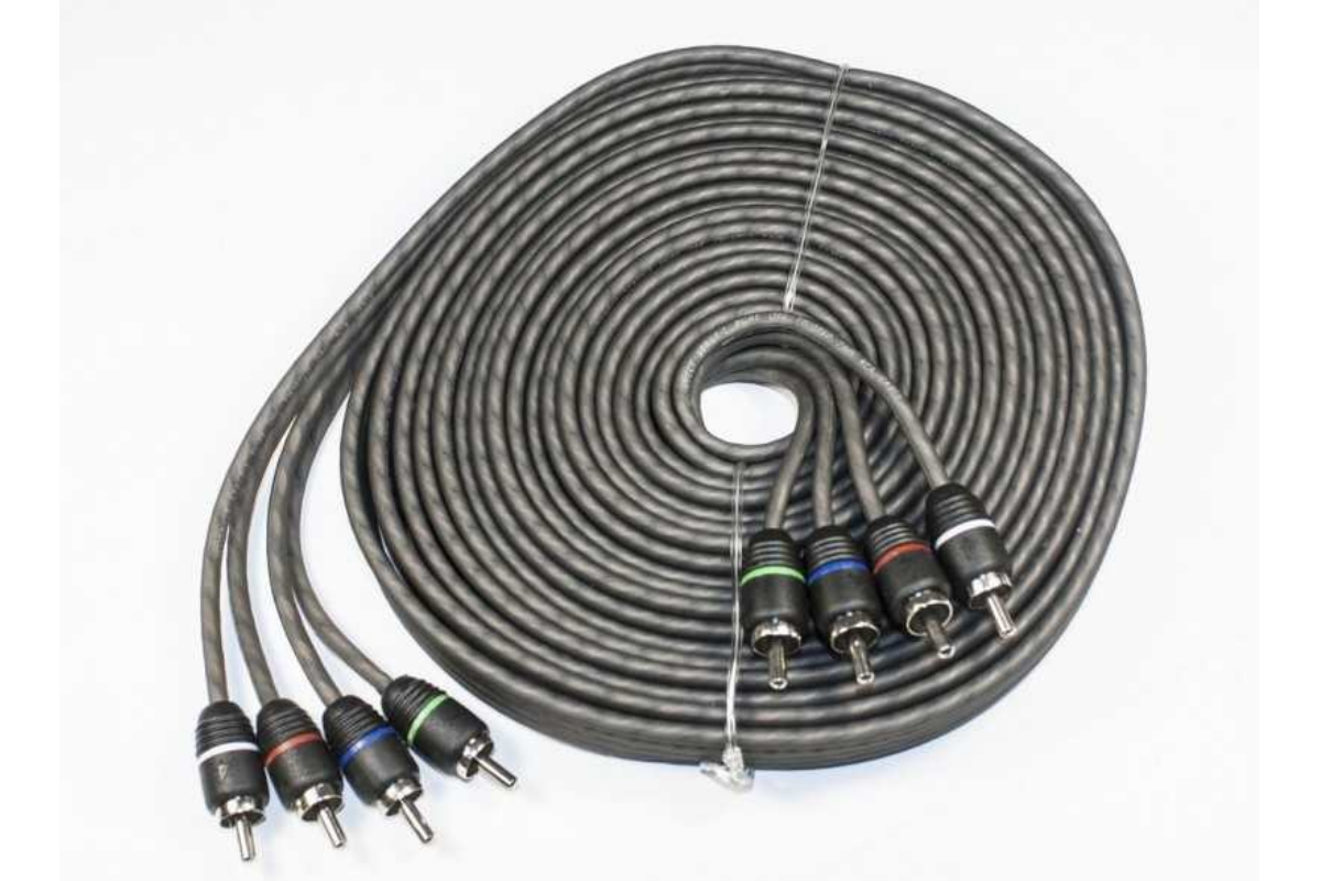 FOUR Connect Double RCA 5.5 m DNR Stage 1 (4 x 5.5 m Double Blindage)