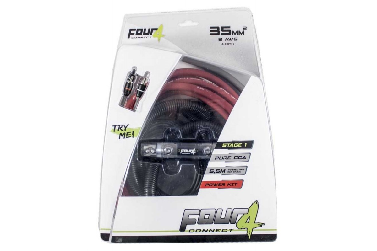 FOUR Connect Kit 35 mm² ultra flexible Stage 1 1500 WRMS, Max 2000 RMS
