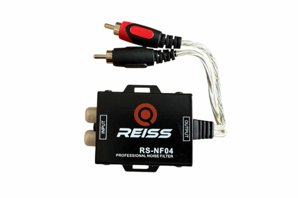 Reiss RS-NF04 Antiparasite RCA Filtre anti-bruit Pro Audio
