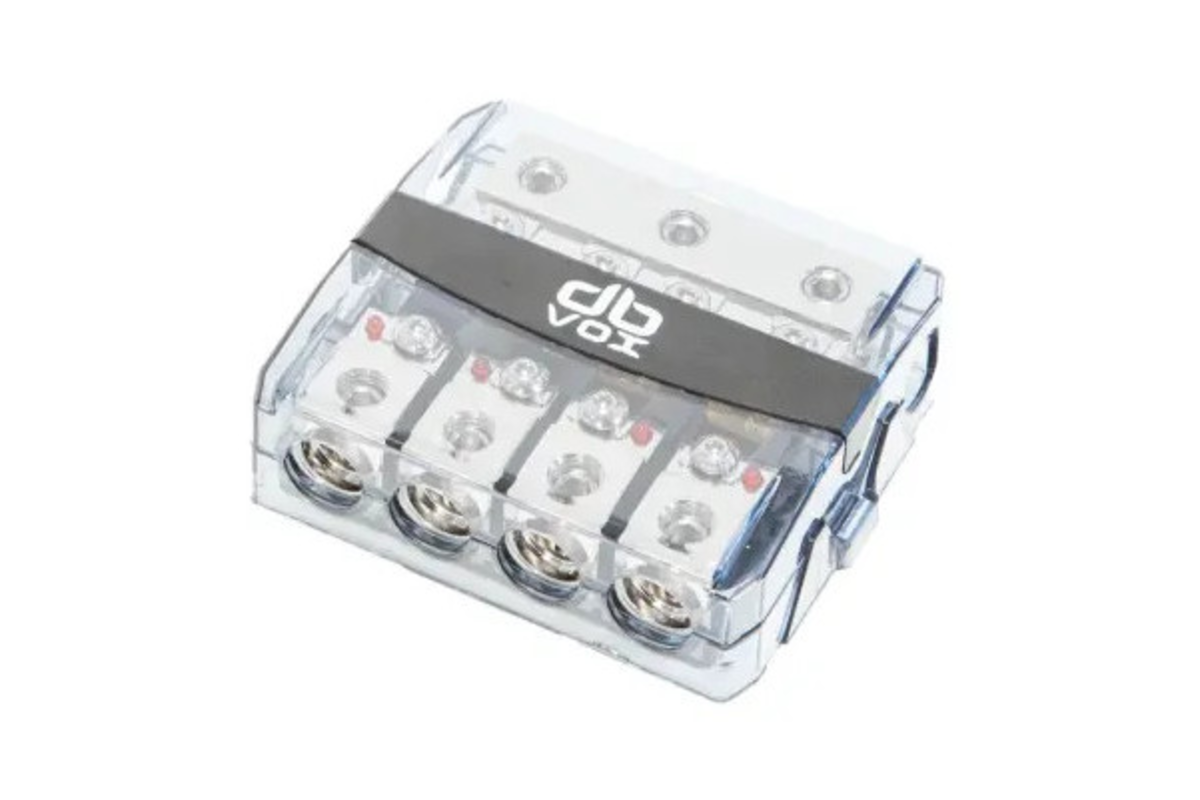 DBVox dBVOXMANL34 Porte Fusible MiniANL  Avec fusibles 2x60A + 2x40Acâble de 20 à 50 mm²