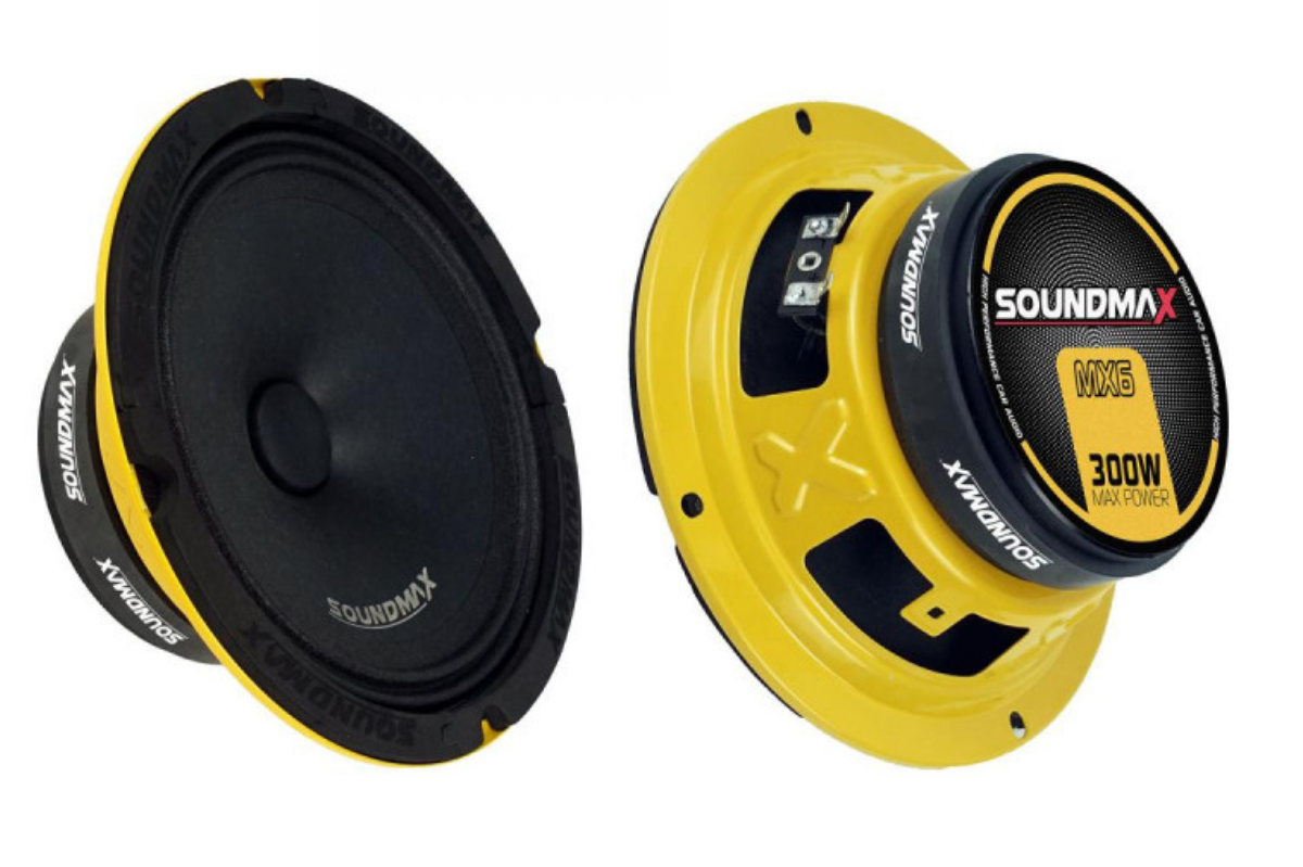 Soundmax SX-MX6  Paire de 16.5 cm, 100 RMS 4Ohm